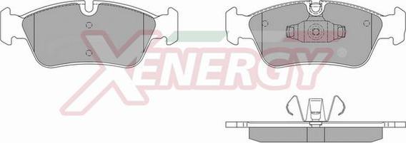 AP XENERGY X40931 - Гальмівні колодки, дискові гальма avtolavka.club