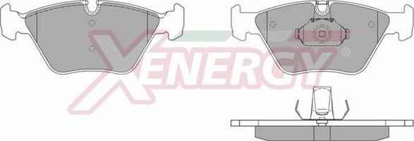 AP XENERGY X40927 - Гальмівні колодки, дискові гальма avtolavka.club