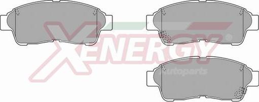 AP XENERGY X40547 - Гальмівні колодки, дискові гальма avtolavka.club