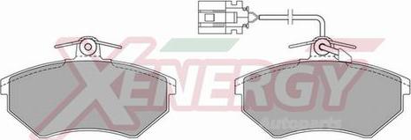 AP XENERGY X40556 - Гальмівні колодки, дискові гальма avtolavka.club