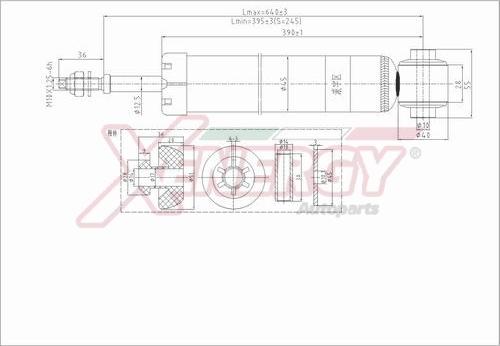 AP XENERGY X408344 - Амортизатор avtolavka.club