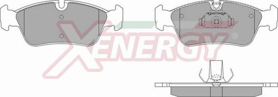 AP XENERGY X40393 - Гальмівні колодки, дискові гальма avtolavka.club