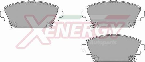 AP XENERGY X40769 - Гальмівні колодки, дискові гальма avtolavka.club