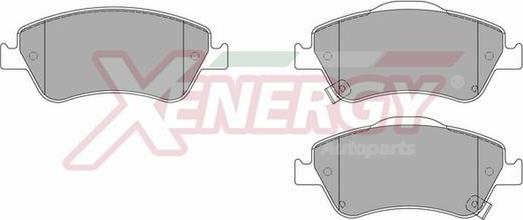 AP XENERGY X41033 - Гальмівні колодки, дискові гальма avtolavka.club