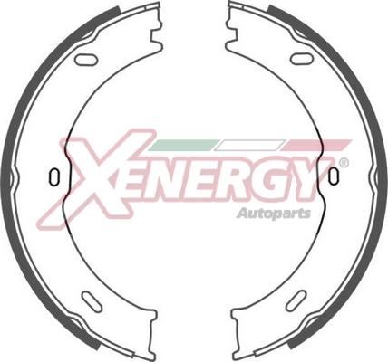 AP XENERGY X50467 - Комплект гальм, барабанний механізм avtolavka.club