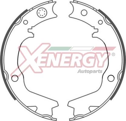 AP XENERGY X50483 - Комплект гальм, барабанний механізм avtolavka.club