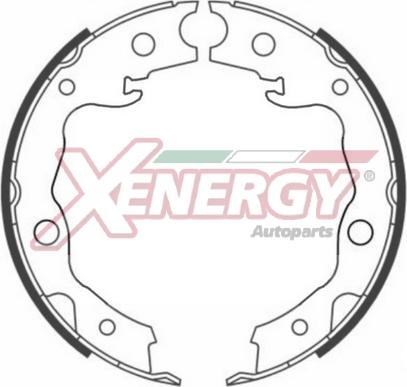 AP XENERGY X50434 - Комплект гальм, барабанний механізм avtolavka.club