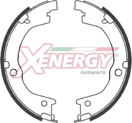 AP XENERGY X50518 - Комплект гальм, барабанний механізм avtolavka.club