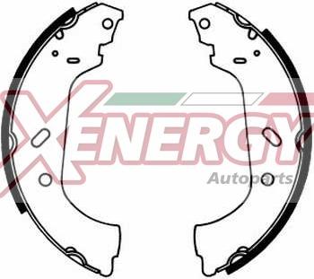 AP XENERGY X50642 - Комплект гальм, барабанний механізм avtolavka.club