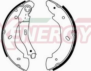 AP XENERGY X50339 - Комплект гальм, барабанний механізм avtolavka.club