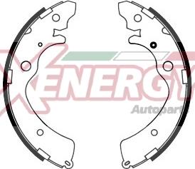 AP XENERGY X50211 - Комплект гальм, барабанний механізм avtolavka.club