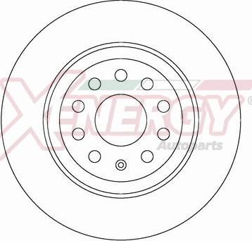 AP XENERGY X601475 - Гальмівний диск avtolavka.club