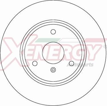 AP XENERGY X601478 - Гальмівний диск avtolavka.club