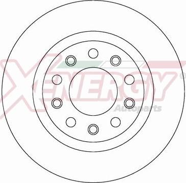 AP XENERGY X601472 - Гальмівний диск avtolavka.club