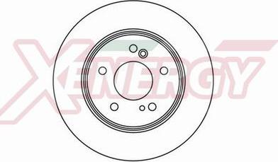 AP XENERGY X601050 - Гальмівний диск avtolavka.club