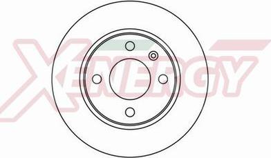 AP XENERGY X601053 - Гальмівний диск avtolavka.club