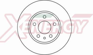 AP XENERGY X601004 - Гальмівний диск avtolavka.club