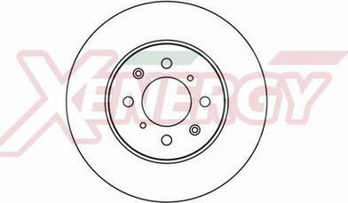 AP XENERGY X601082 - Гальмівний диск avtolavka.club