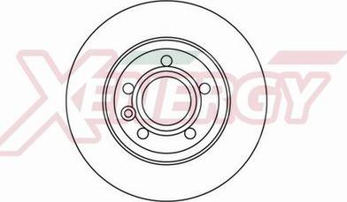 AP XENERGY X601038 - Гальмівний диск avtolavka.club