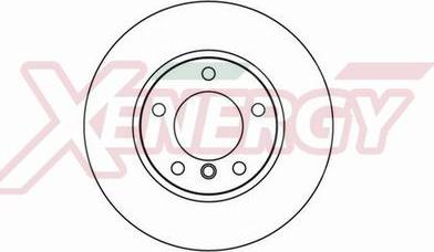 AP XENERGY X601033 - Гальмівний диск avtolavka.club