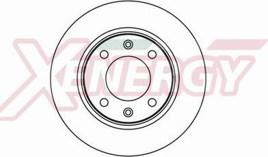 AP XENERGY X601075 - Гальмівний диск avtolavka.club