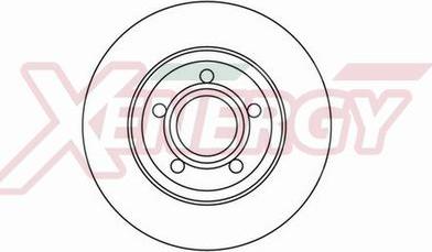 AP XENERGY X601071 - Гальмівний диск avtolavka.club