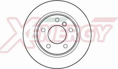 AP XENERGY X601160 - Гальмівний диск avtolavka.club