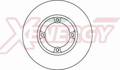 AP XENERGY X601109 - Гальмівний диск avtolavka.club