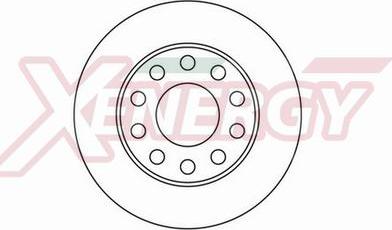 AP XENERGY X601114 - Гальмівний диск avtolavka.club