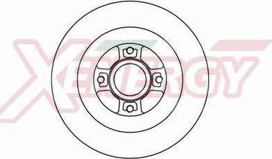 AP XENERGY X601134 - Гальмівний диск avtolavka.club