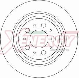 AP XENERGY X601179 - Гальмівний диск avtolavka.club