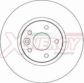 AP XENERGY X602538 - Гальмівний диск avtolavka.club