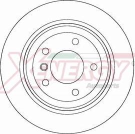 AP XENERGY X602528 - Гальмівний диск avtolavka.club