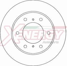 AP XENERGY X602624 - Гальмівний диск avtolavka.club