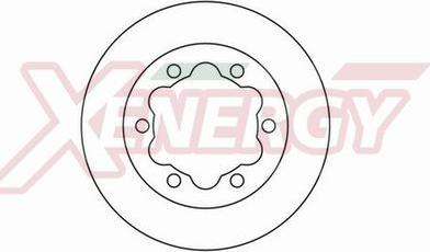 AP XENERGY X602096 - Гальмівний диск avtolavka.club