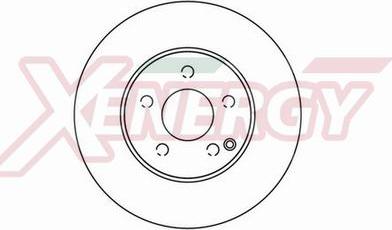 AP XENERGY X602098 - Гальмівний диск avtolavka.club