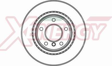 AP XENERGY X602043 - Гальмівний диск avtolavka.club