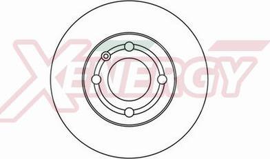 AP XENERGY X602060 - Гальмівний диск avtolavka.club