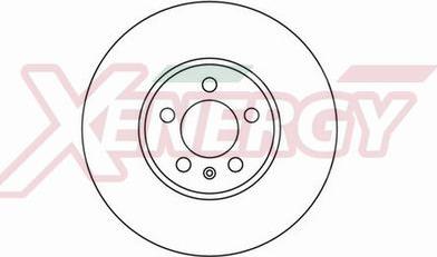 AP XENERGY X602062 - Гальмівний диск avtolavka.club