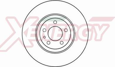 AP XENERGY X602002 - Гальмівний диск avtolavka.club