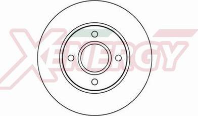 AP XENERGY X602084 - Гальмівний диск avtolavka.club