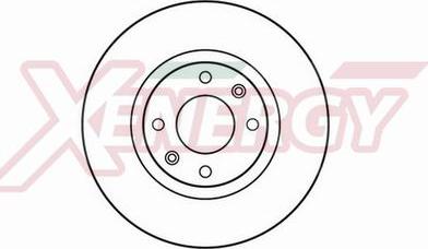 AP XENERGY X602038 - Гальмівний диск avtolavka.club