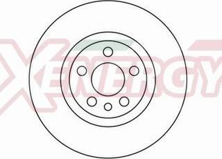 AP XENERGY X602026 - Гальмівний диск avtolavka.club