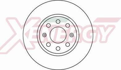 AP XENERGY X602023 - Гальмівний диск avtolavka.club