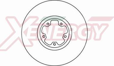 AP XENERGY X602076 - Гальмівний диск avtolavka.club