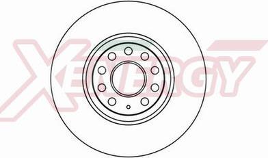 AP XENERGY X602072 - Гальмівний диск avtolavka.club