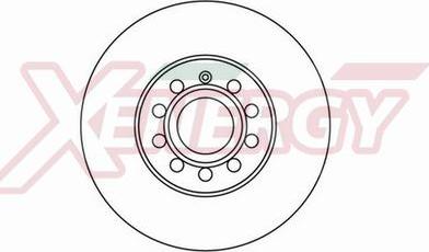 AP XENERGY X602192 - Гальмівний диск avtolavka.club