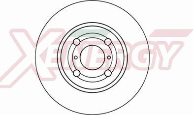 AP XENERGY X602147 - Гальмівний диск avtolavka.club