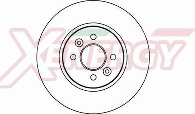 AP XENERGY X602151 - Гальмівний диск avtolavka.club