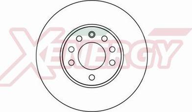 AP XENERGY X602161 - Гальмівний диск avtolavka.club